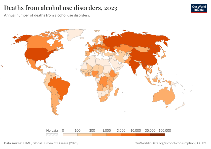 A thumbnail of the "Deaths from alcohol use disorders" chart
